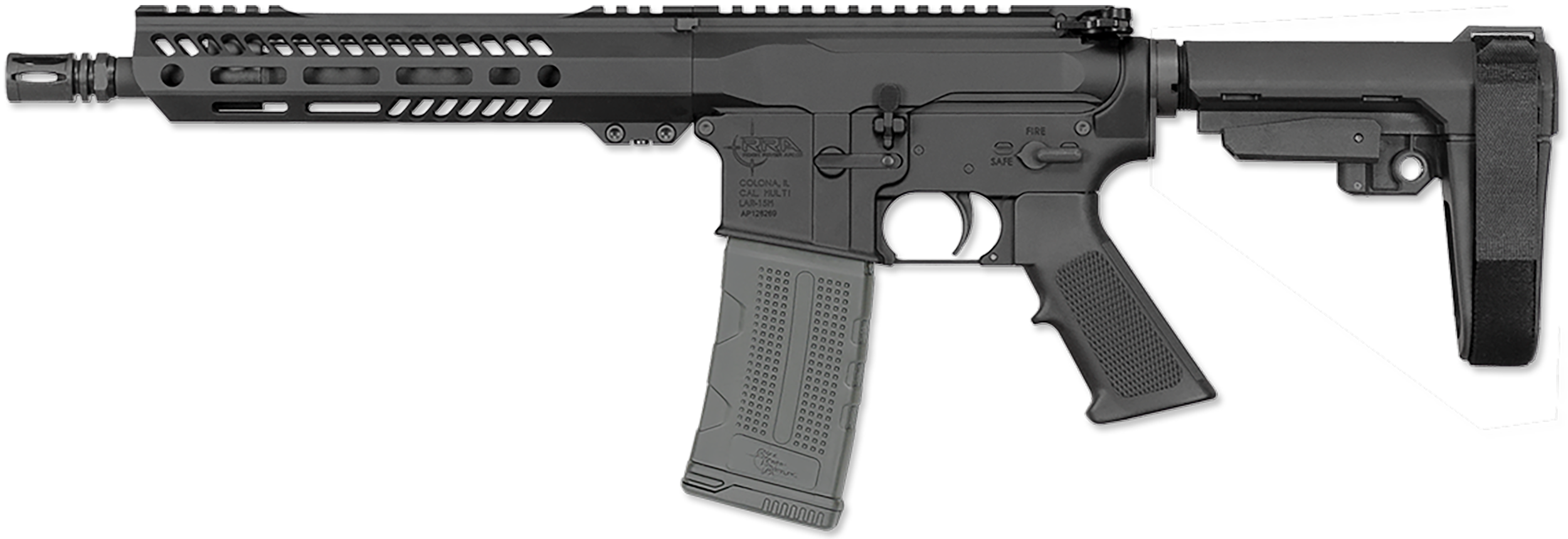 Rock River Arms Rrage, Rra Ds2144       Rrage 10.5in Pistol W/arm Brace