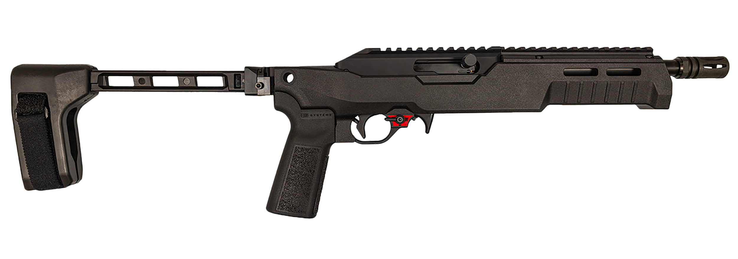 818725013522 Franklin Armory , Frnkln 02-30000-blk F22 Binary Pstl 22lr 8" Brace