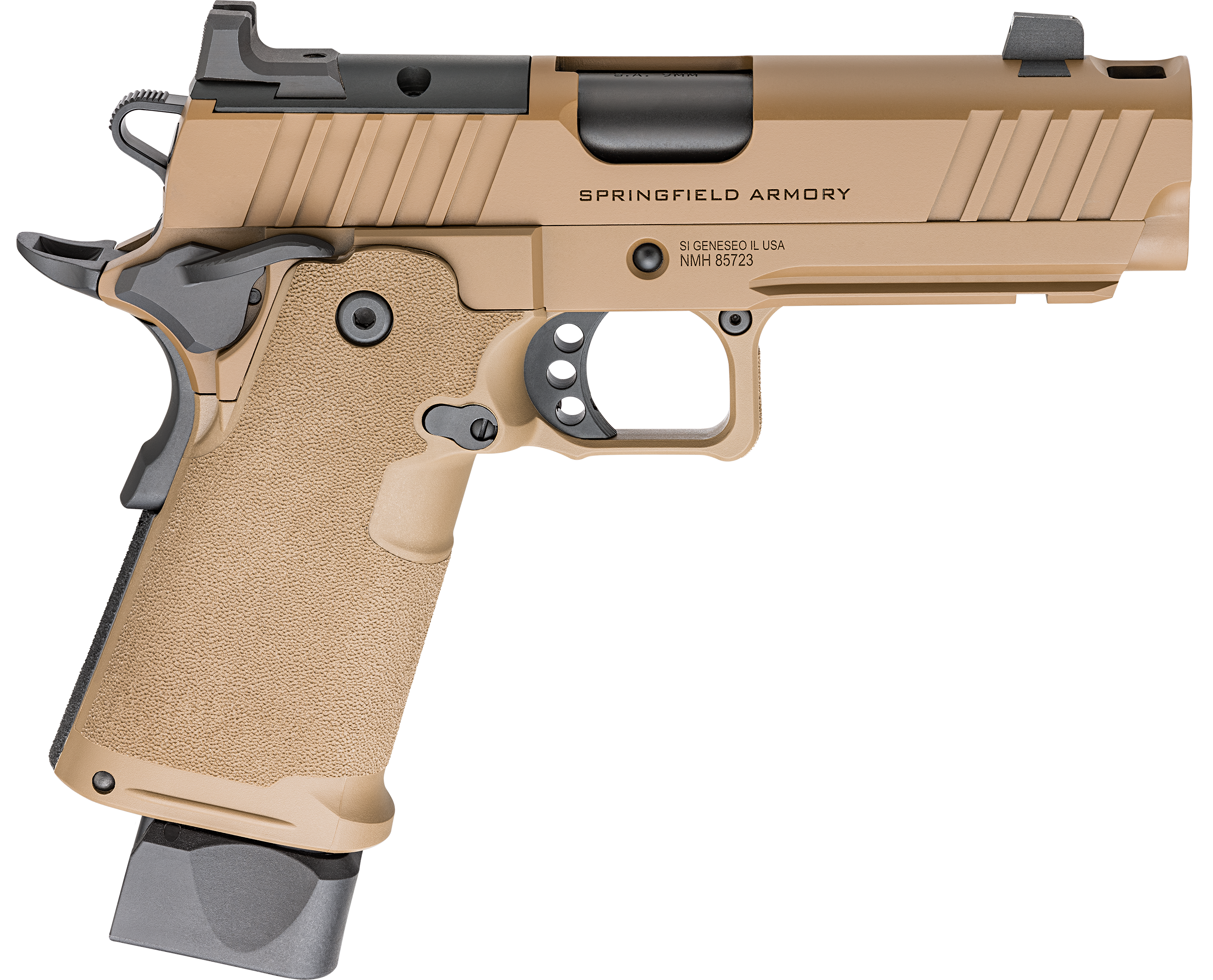 706397987428 Springfield Armory Prodigy Ds, Spg Ph9117aoscb-comp   9m Ds Prodgy 4.25 17/20 Coy
