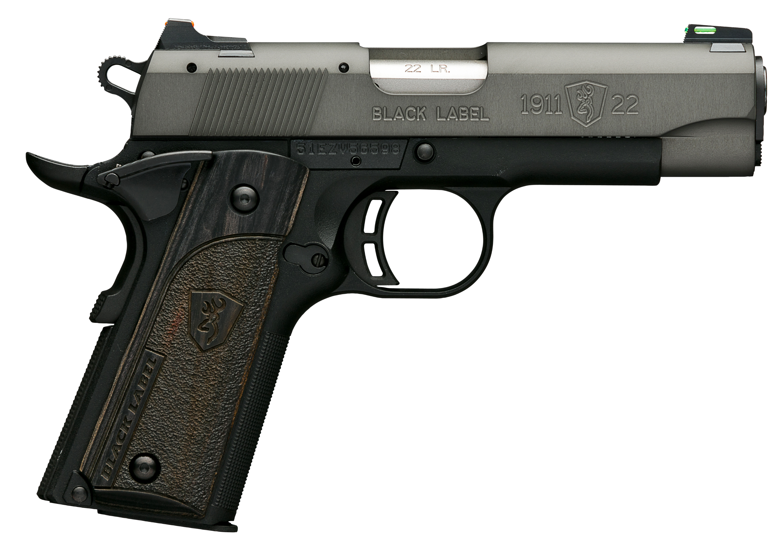 023614442332 Browning 1911-22, Brn 051-849490 1911 22 Blklbl 35/8 Fo Gry