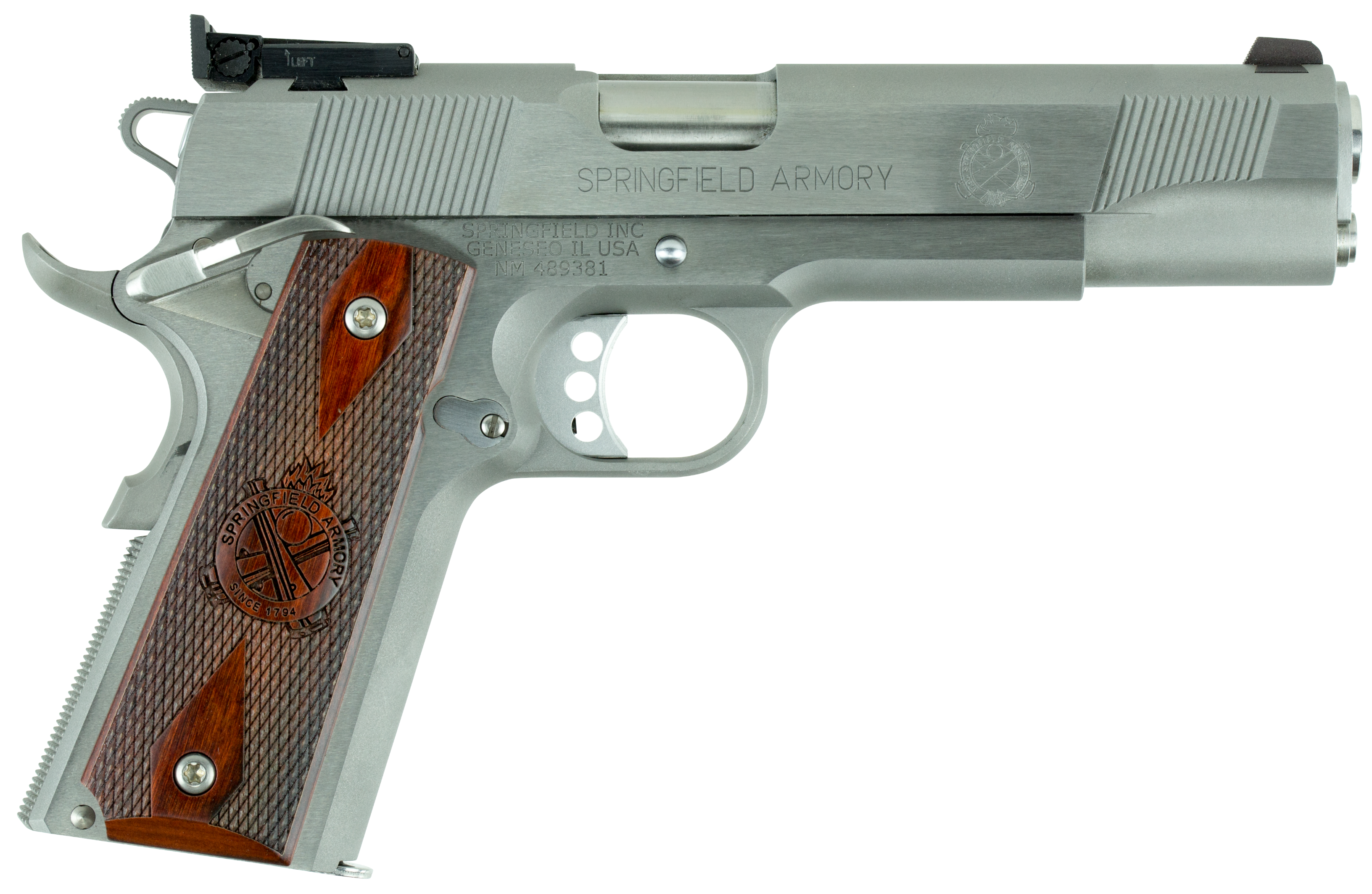 Springfield Armory 1911 Loaded, Spg Pi9132lca 45 Trgt As *ca* 7r Ss-img-0