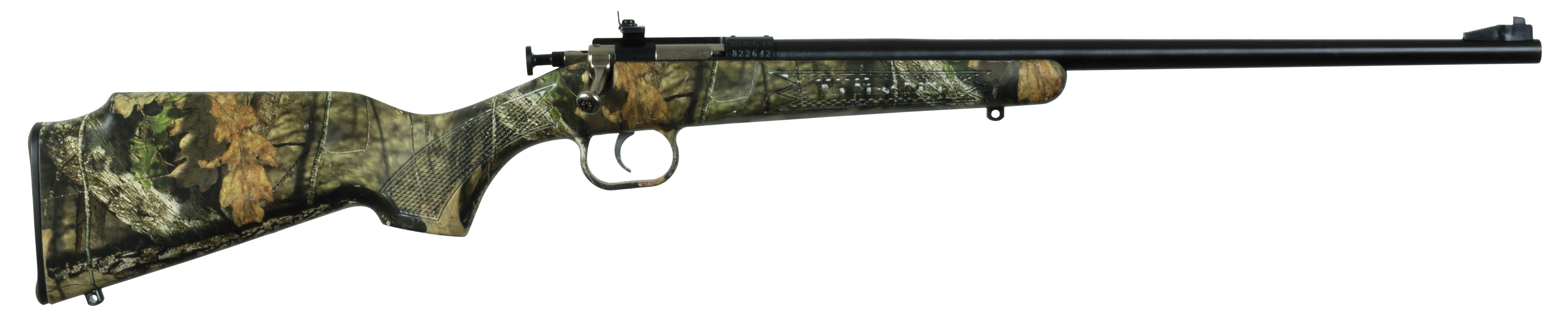 611613021636 Crickett Youth, Crick Ksa2163    22lr Yth Blued  Brl 16.12 1r   Mo