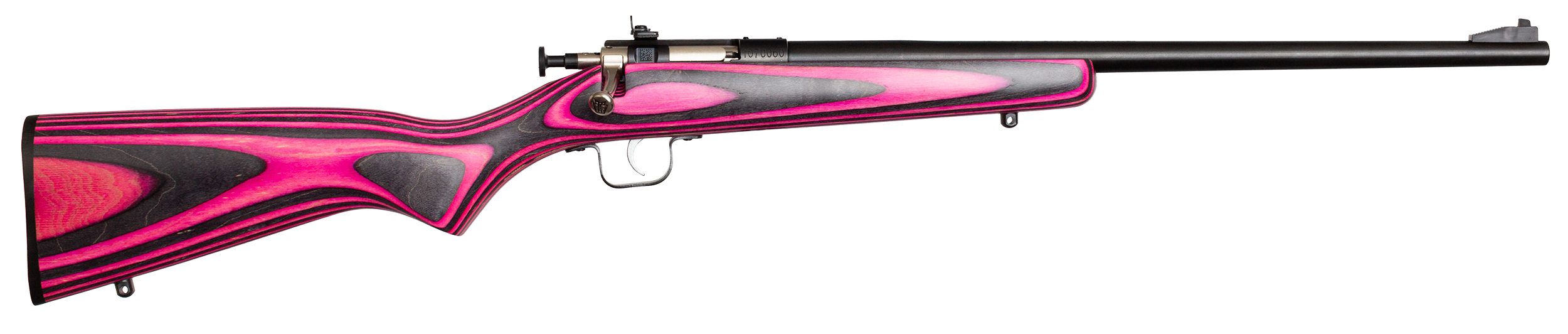 611613022251 Crickett Youth, Crick Ksa2225    22lr Blued Brl      16.12 1r  Pnk