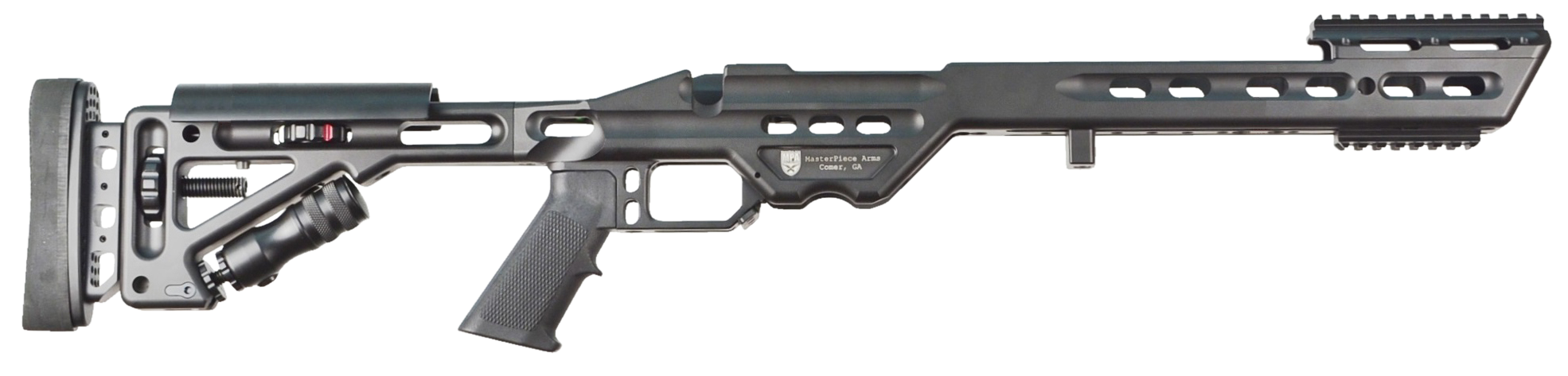 Masterpiece Arms Mpa, Mpa Compchassisremsa-blk-rh-21 Rem 700 Sa Rh Blk