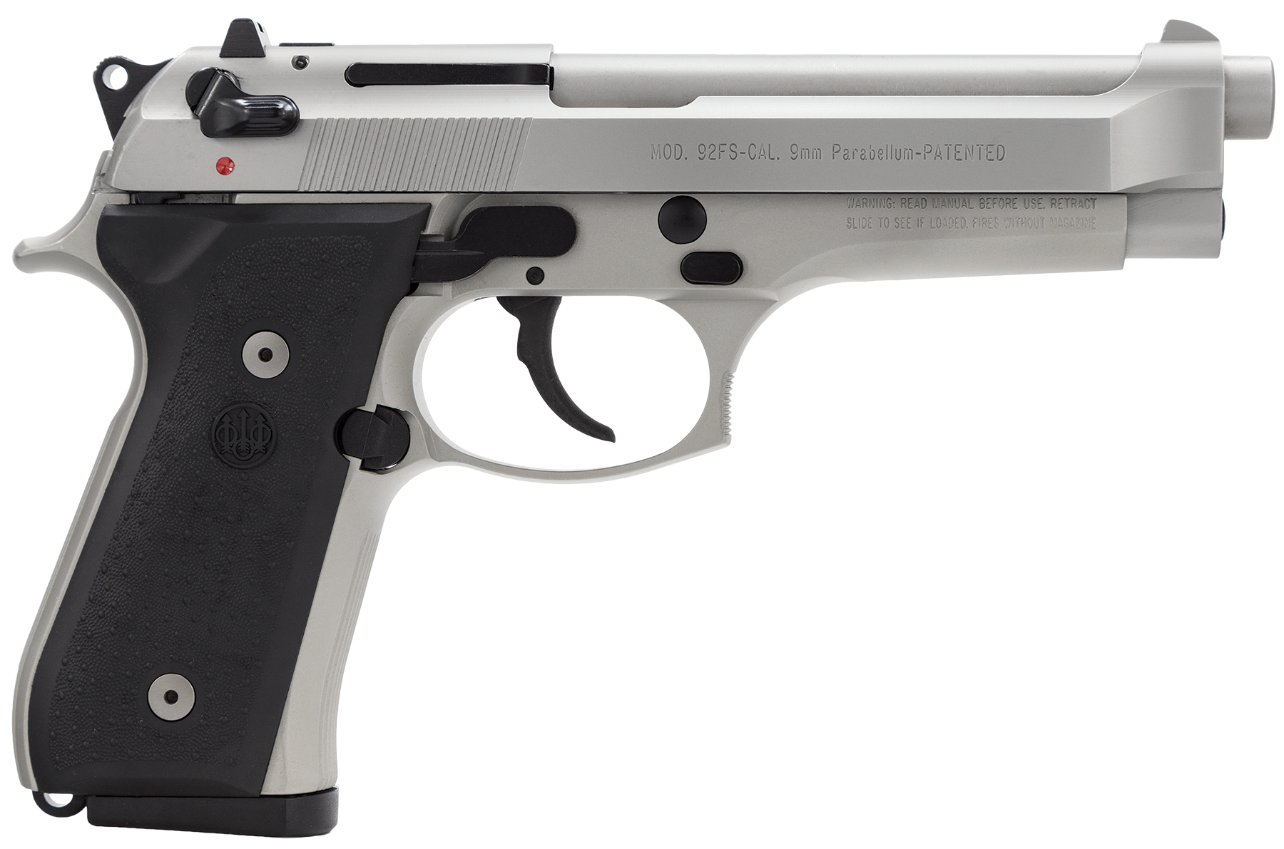 Beretta Usa 92fs, Ber Js92f500  92fs  9mm Inox 3d   15rd    *usa*