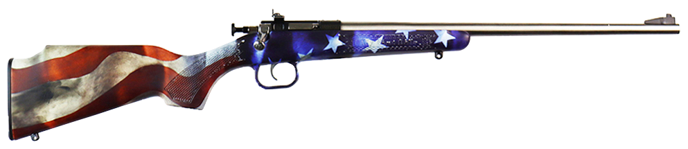 Crickett Youth, Crick Ksa3169    22lr One Nation S/s 16.12 1r Flg