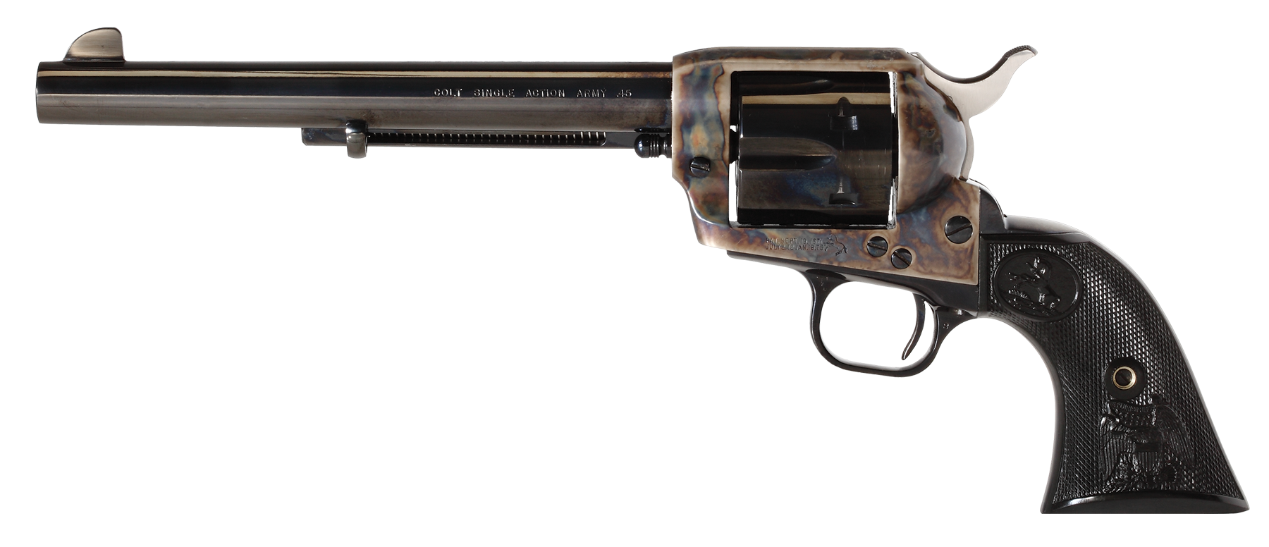 Colt Mfg Single Action Army, Colt P1670             Sa Army     357  7.5  Cc/bl