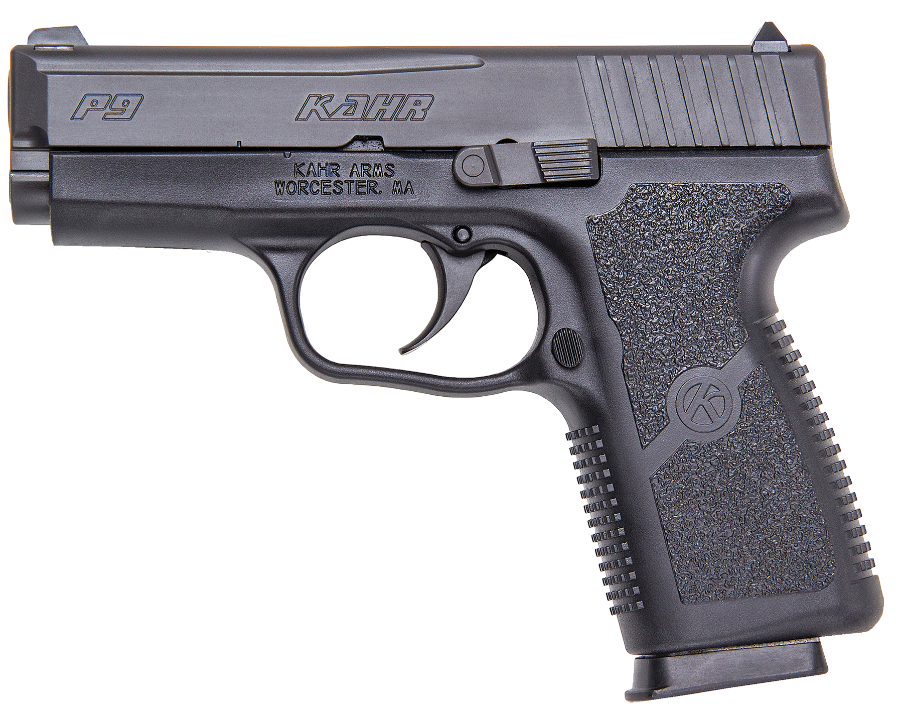 602686048293 Kahr Arms P9, Kahr Kp9094na   P9     9mm 3.6 7/8r Fr/blsld Ns*ca