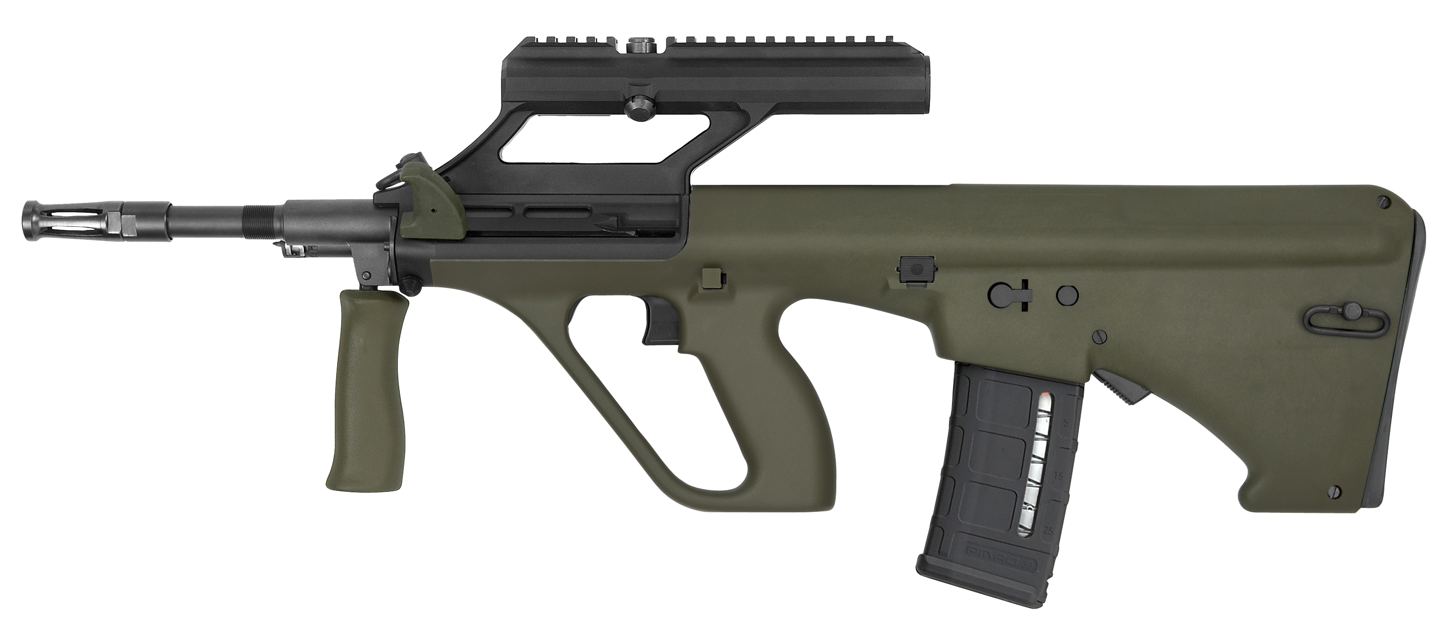 688218722404 Steyr Aug A3, Steyr Augm1grnnatoo  Auga3 M1 223 1.5x Optic Grn