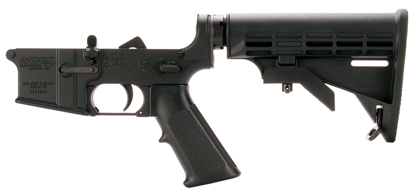 Dpms Assembled Lower, Dpms 60593 Lr05ap4 Assembled Ap4 Stock Lower