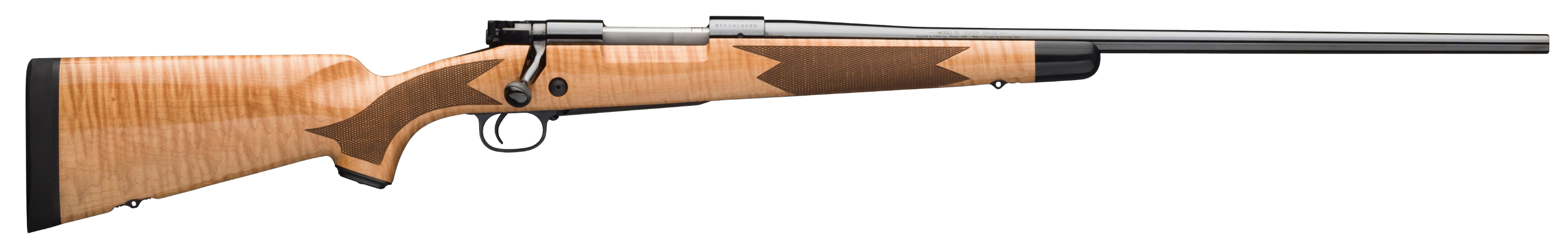 Winchester Guns Model 70, Wgun 535218229 M70 Super       264win 26  Maple **
