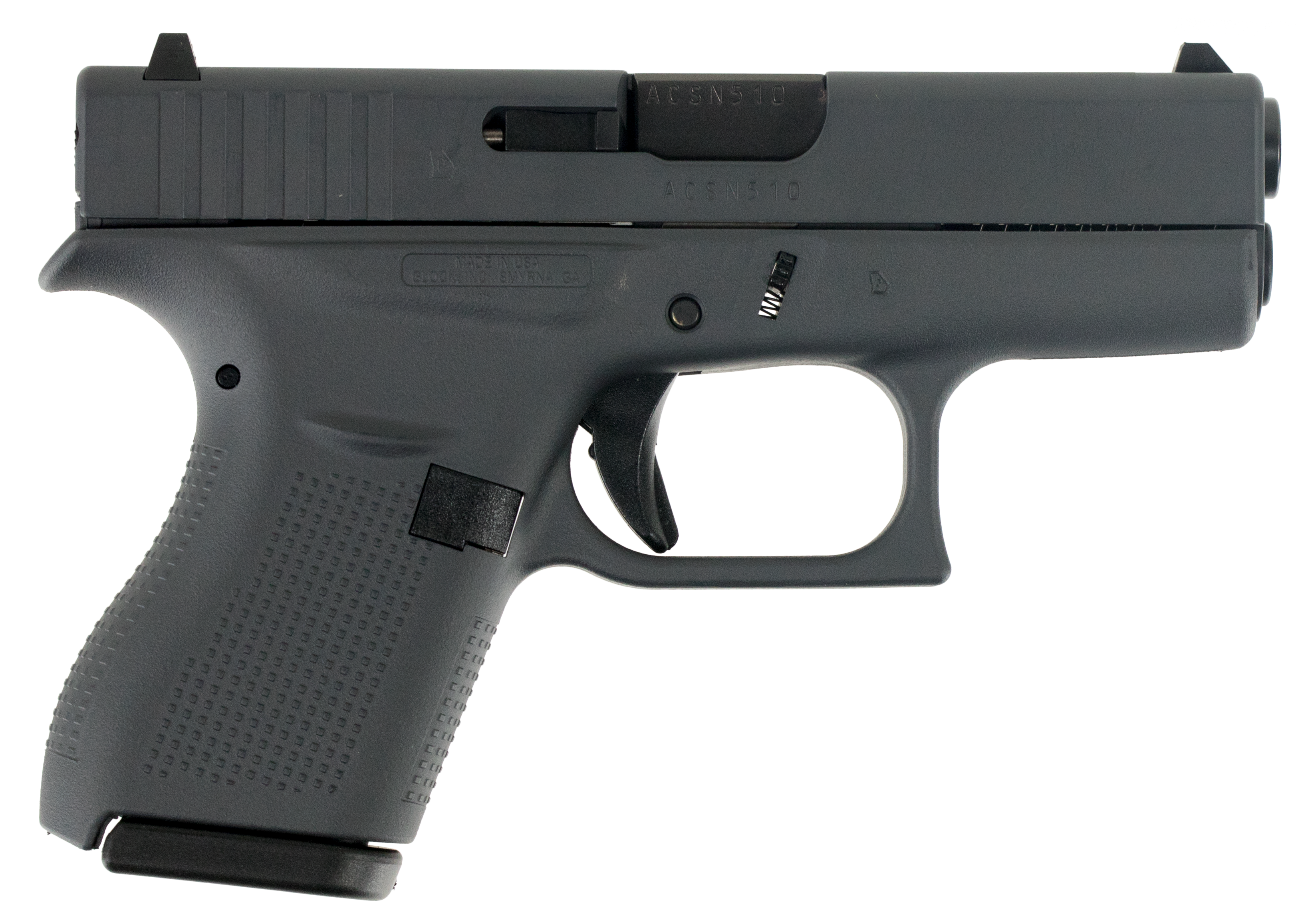 Glock G42, Glock Ui4250201snprgry G42    380    Snpgry    6r