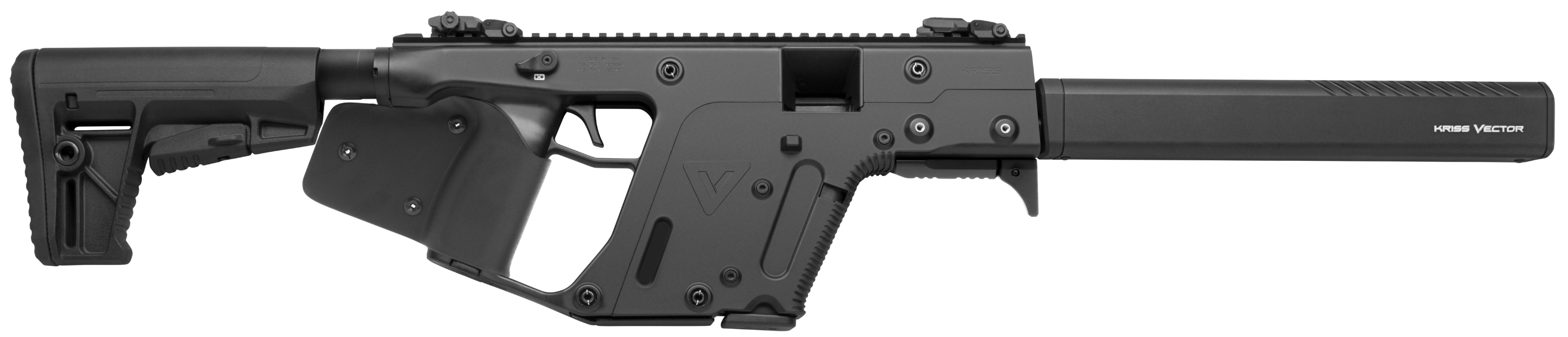 Kriss Usa Vector Crb, Kriss Kv10cbl22 V2b Crb 10mm 16 10rd Blk Ca