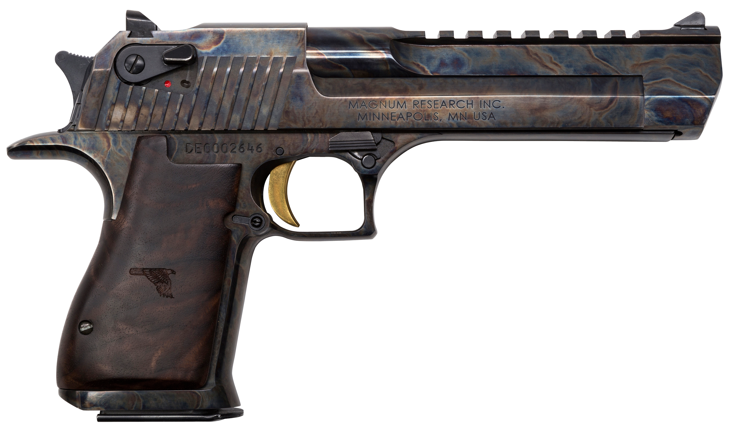 761226088400 Magnum Research Desert Eagle, Mag De44ch       De Eagle 44m       6 8r    Crbstl