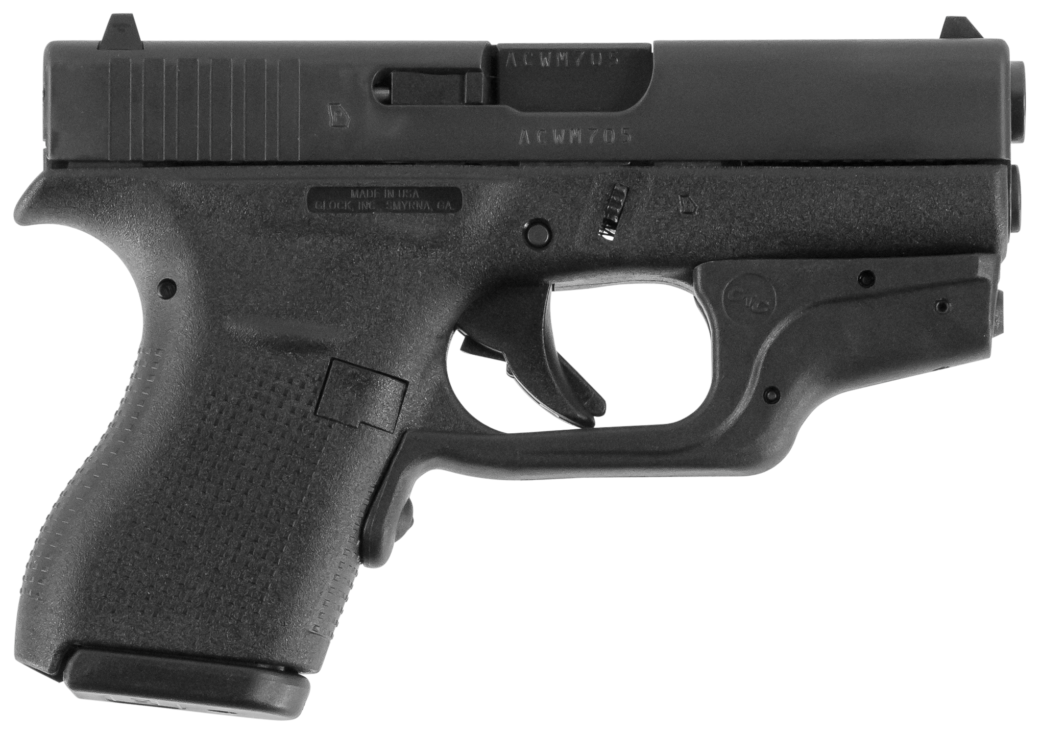 Glock G42, Glock Ui4230201cth     G42    380 Laser/hlstr  6r
