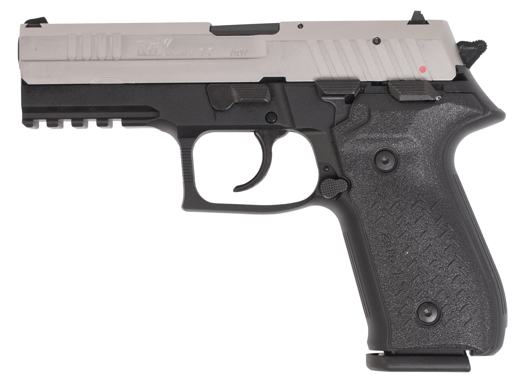 Arex Rex Zero 1, Arex Rexzero1s-08 Rex Zero 9mm Nick/blk 17rd