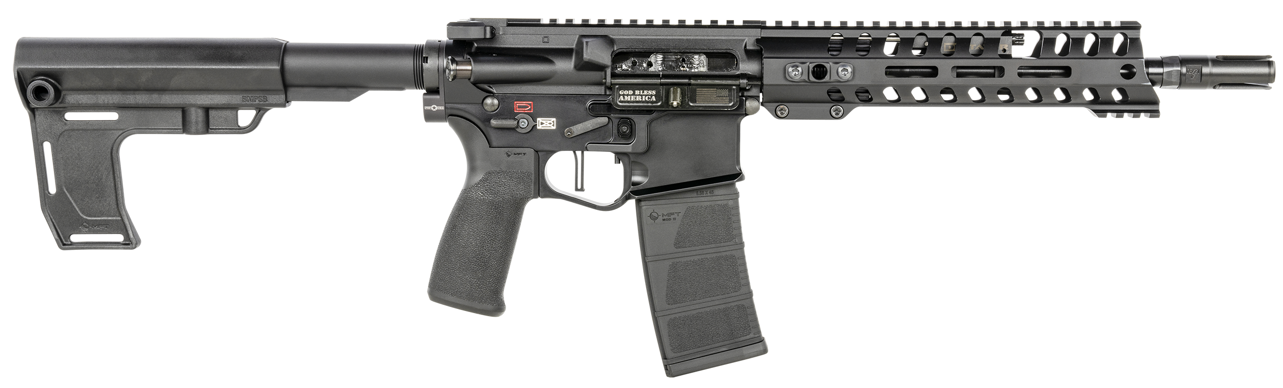 Patriot Ordnance Factory Renegade, Pof 01462 Ren Plus Gen4 Pstl  10 9m  Gen4 300  Mft