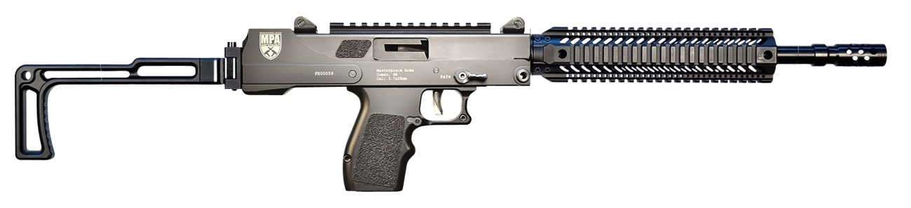 Masterpiece Arms Defender, Mpa 5700dmg 57x28 16tb Sc Scp/mnt 20rd (glk Mag)
