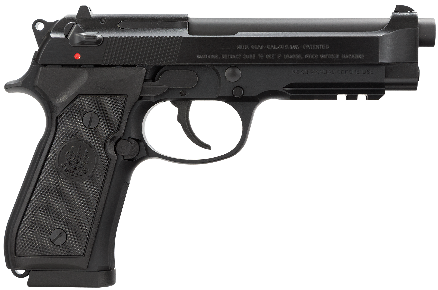 082442111100 Beretta Usa 96a1, Ber J9a4f10       96a1    40       4.9   12r Blk