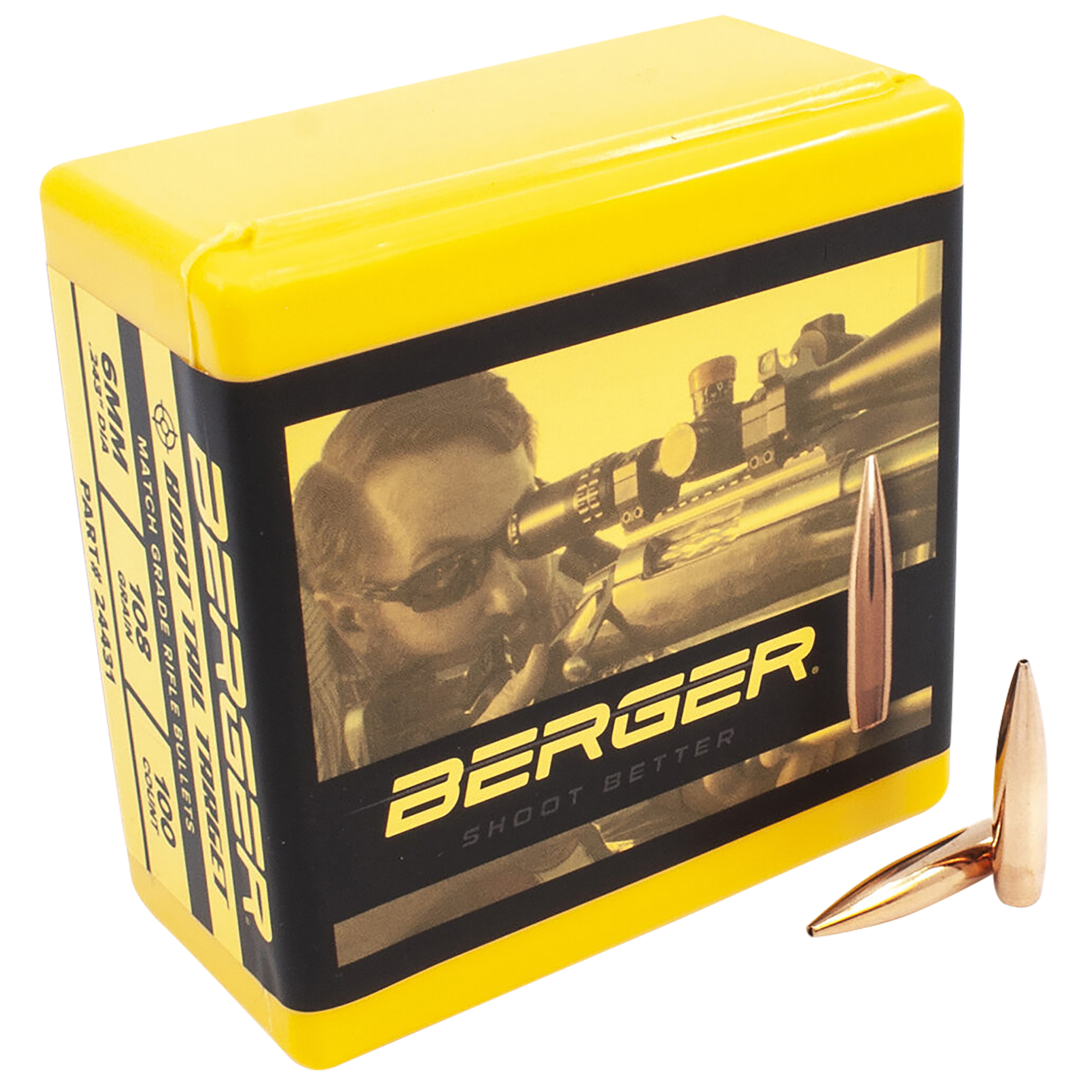 Berger Bullets Target, Berg 24431 Bull .243 108g Trgt Bt 100 - Other ...