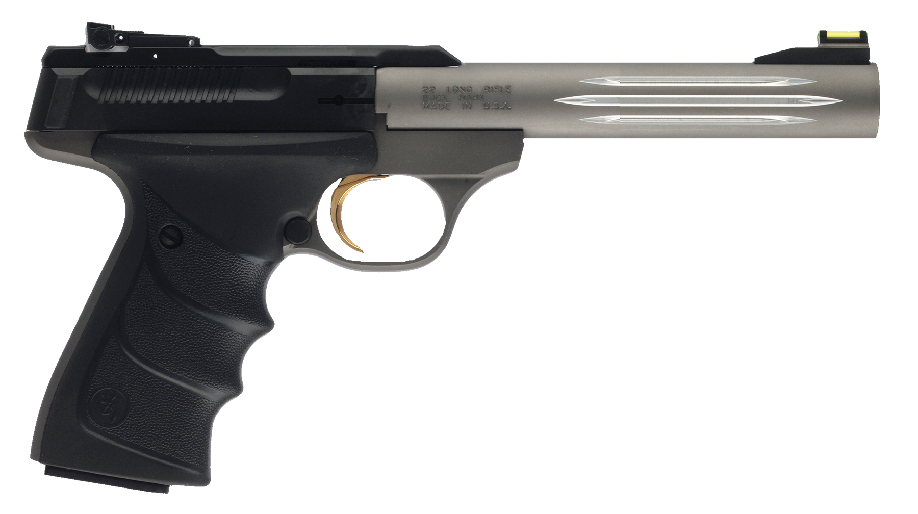 023614068204 Browning Buck Mark, Brn 051461490 Bkmk Urx *ca* 22 5.5 10r Gry