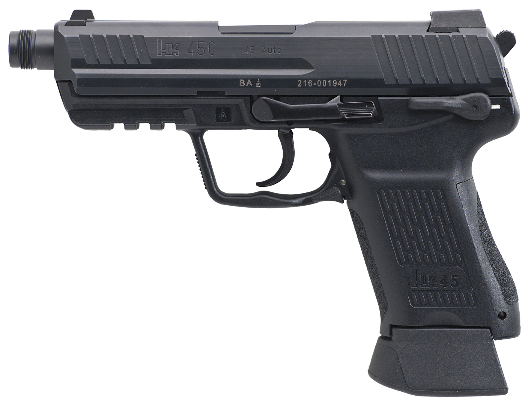 Hk Hk45, Hk 81000022 Hk45 Cmp V1 45acp    (2)10r       4.57