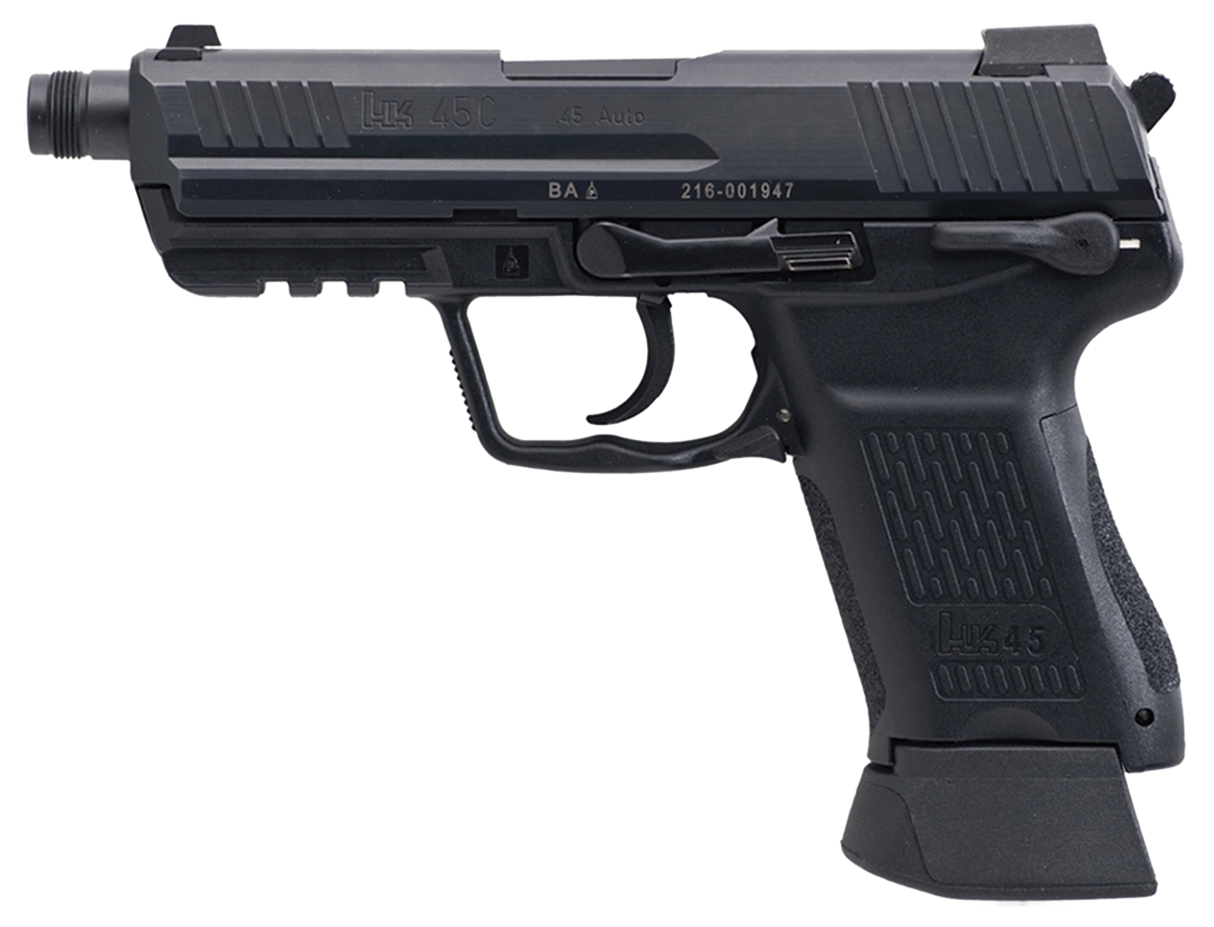 642230261396 Hk Hk45, Hk 81000024 Hk45 Cmp V7 45acp Ns(2)10r 4.57