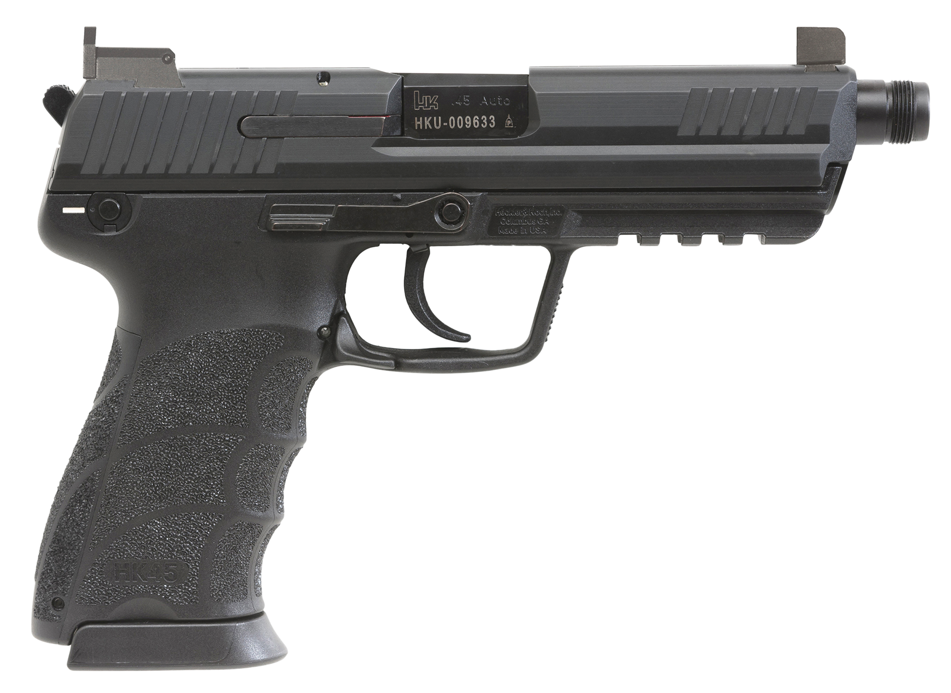 Hk Hk45, Hk 81000032 Hk45tl  V7  45acp    (2)10r        5.2