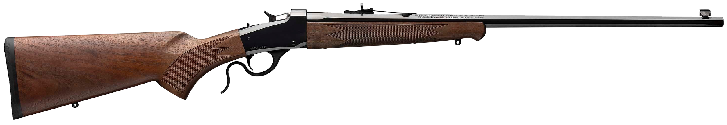 048702003554 Winchester Guns Model 1885, Wgun 524100102 1885 Lw Hntr 22lr 24 Wal