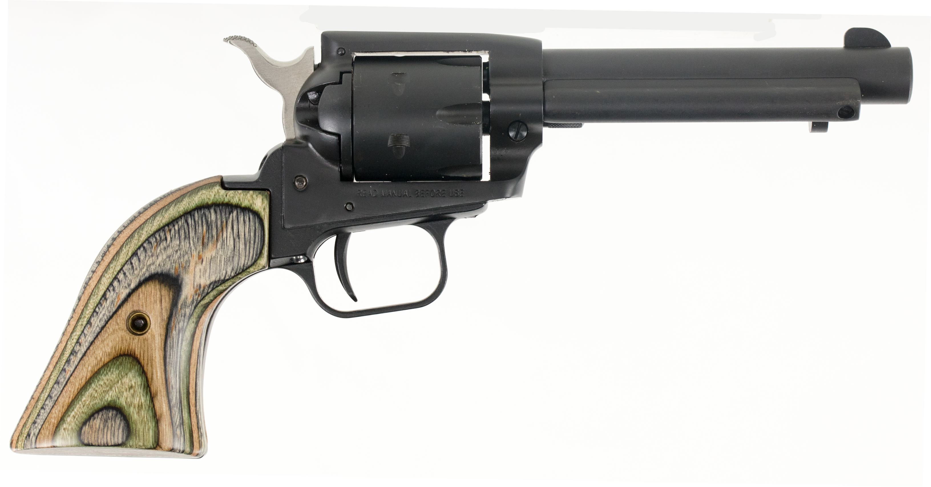 Heritage Mfg Rough Rider, Her Srr22mbs4 22/22m 4.75 Sf Bl