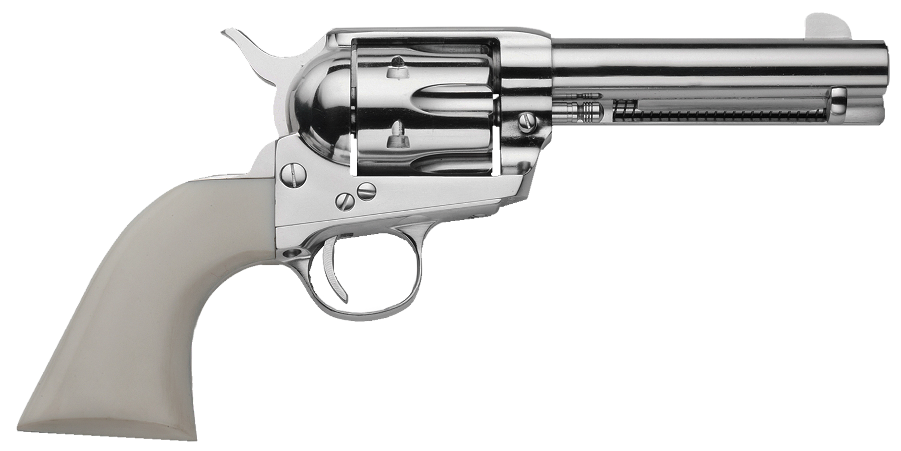 040589018294 Traditions 1873 Single Action Revolver, Trad Sat73131 1873sa 45lc 4.75 Nkl