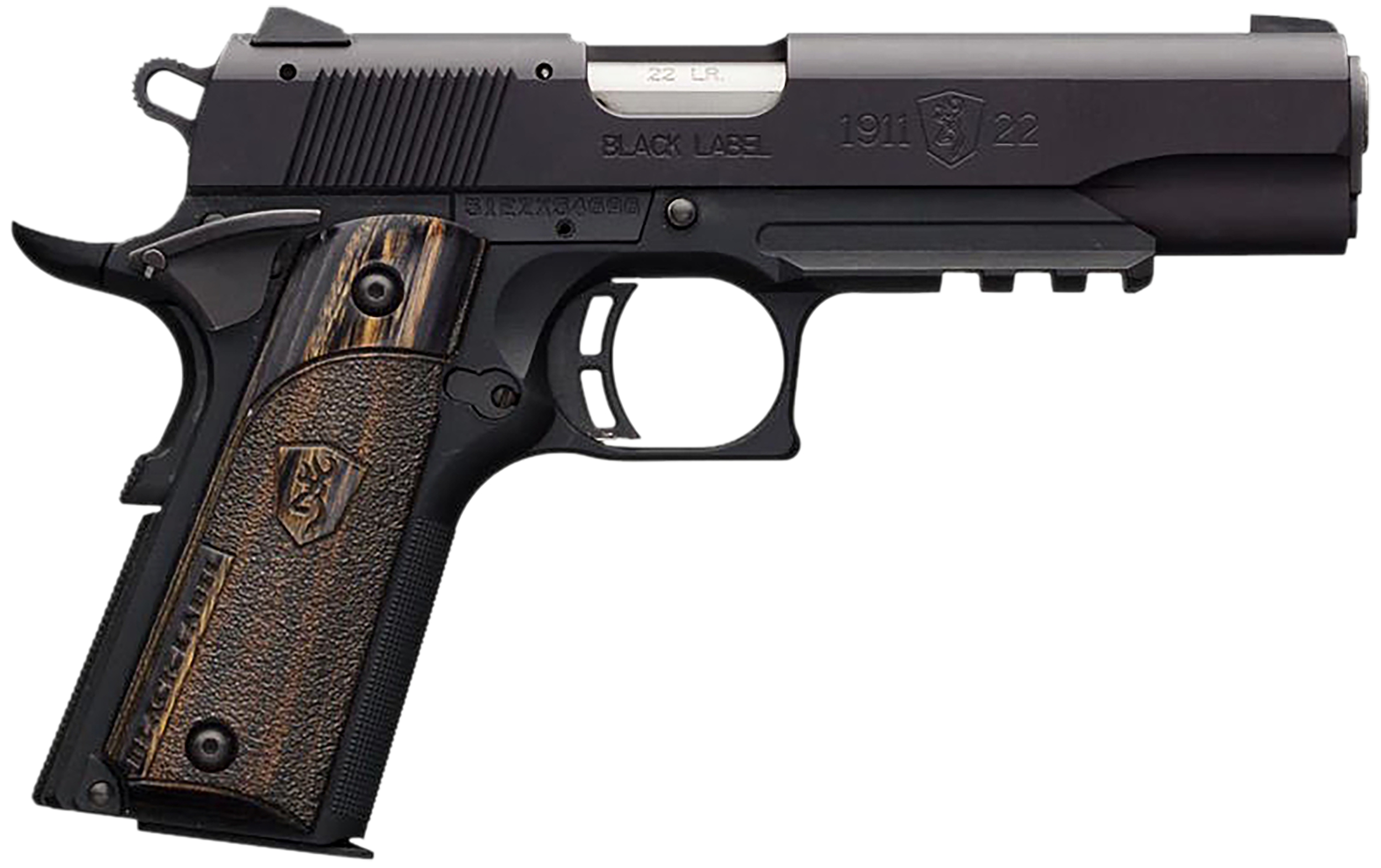 023614042402 Browning 1911-22, Brn 051816490 1911 Blklbl        22 4.25 10r   Blk