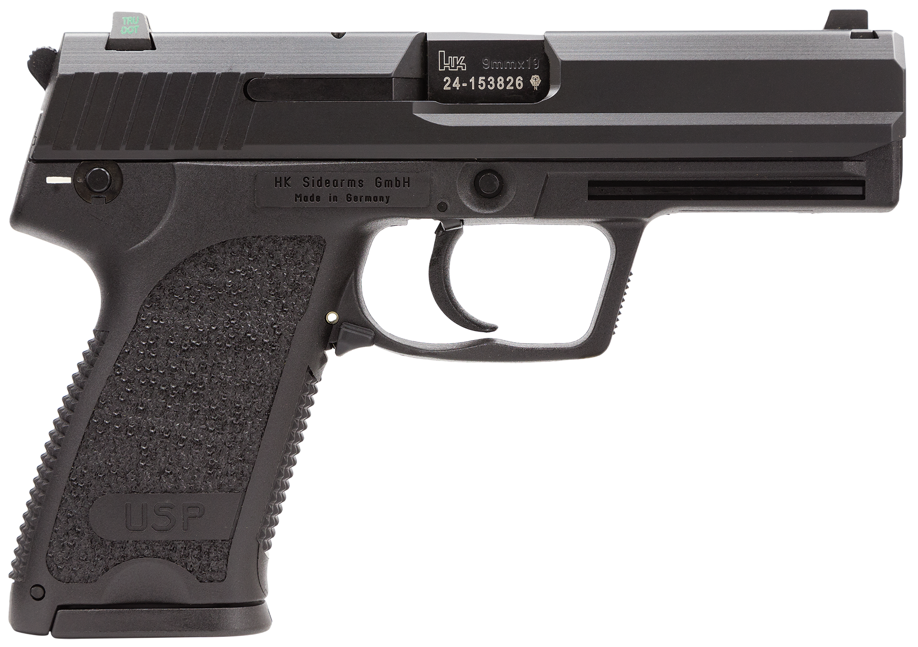 642230261105 Hk Usp, Hk 81000334 Usp9 Cmpt V7 9mm Ns(3)13r 3.58