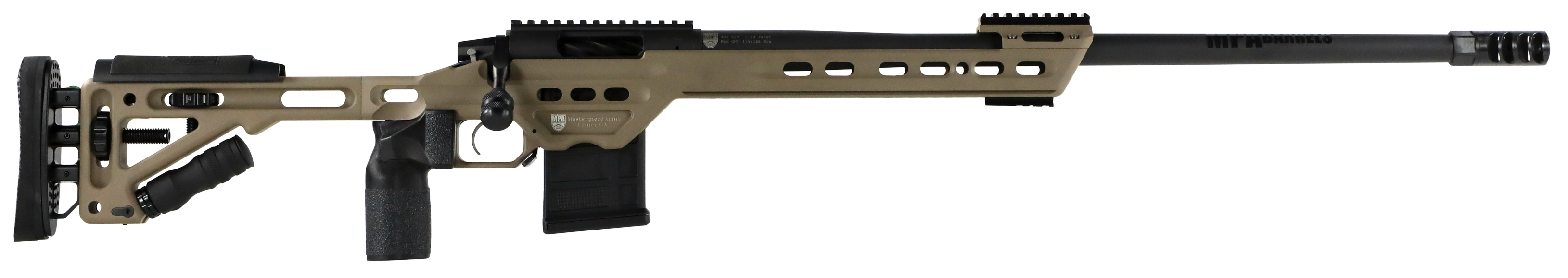 Masterpiece Arms Bolt Action, Mpa 308ba       B-act Rfl Mb 308      Fde
