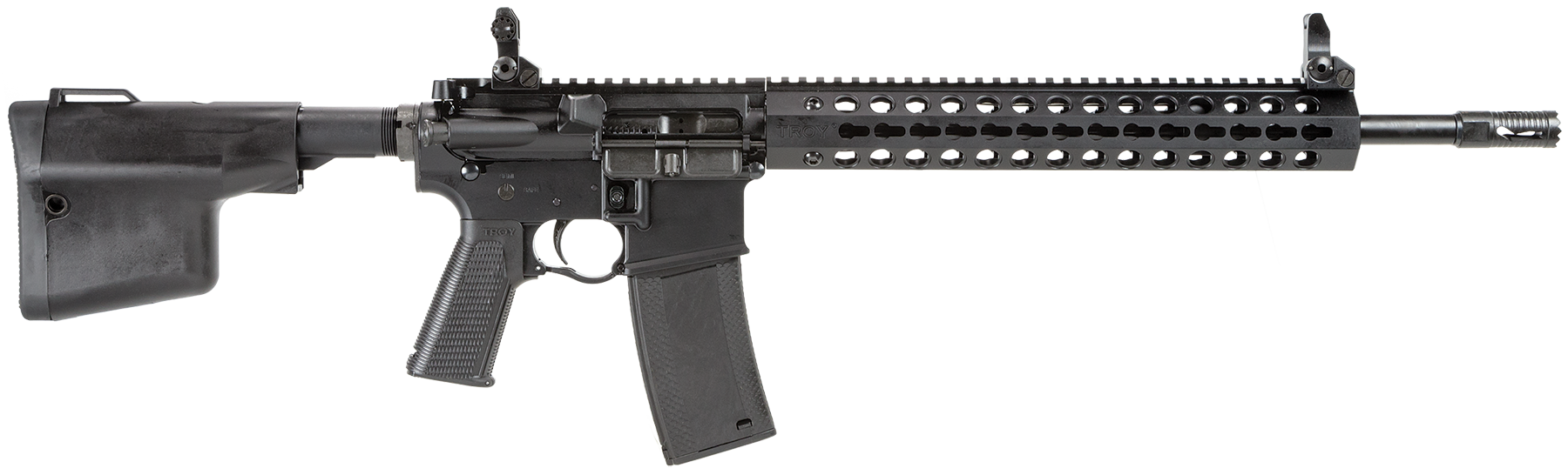 Troy Defense Special Purpose Carbine, Troy Scar-sp4-16bt      Cqb-spl A4 5.56 16 Bk