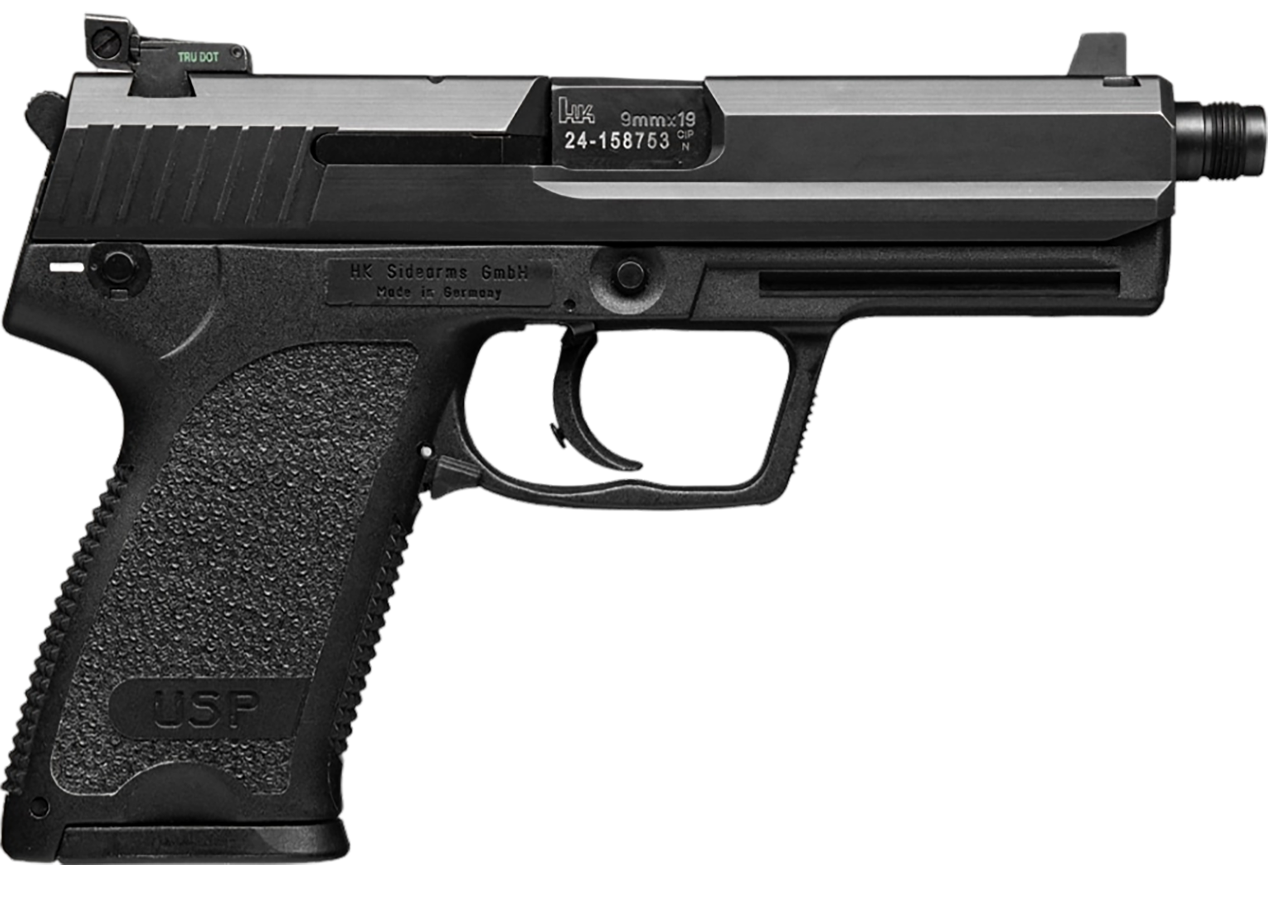 Hk Usp, Hk 81000348 Usp9t V1      9mm Ns(3)15r        4.86