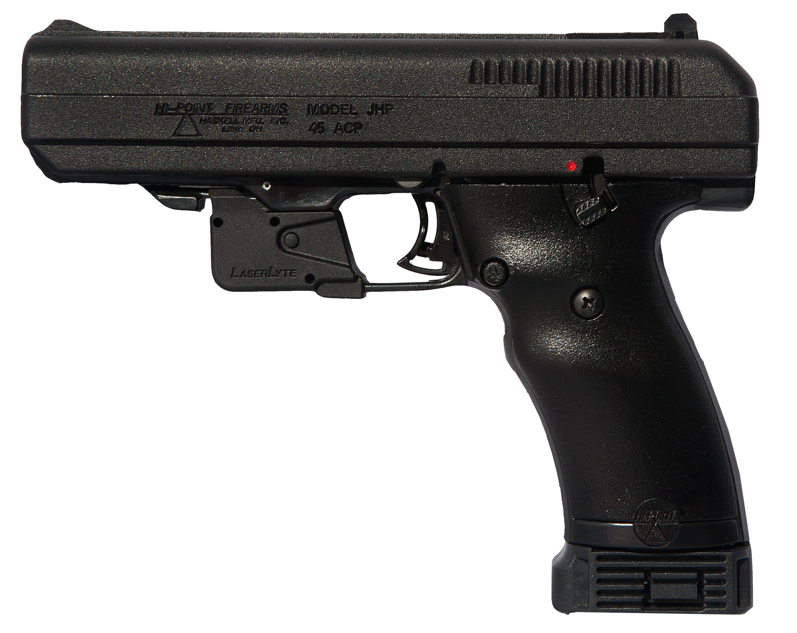 752334345165 Hi-point Jhp, Hi-p 34510lltgm Jhp 45 4.5 9r W/tg Laser