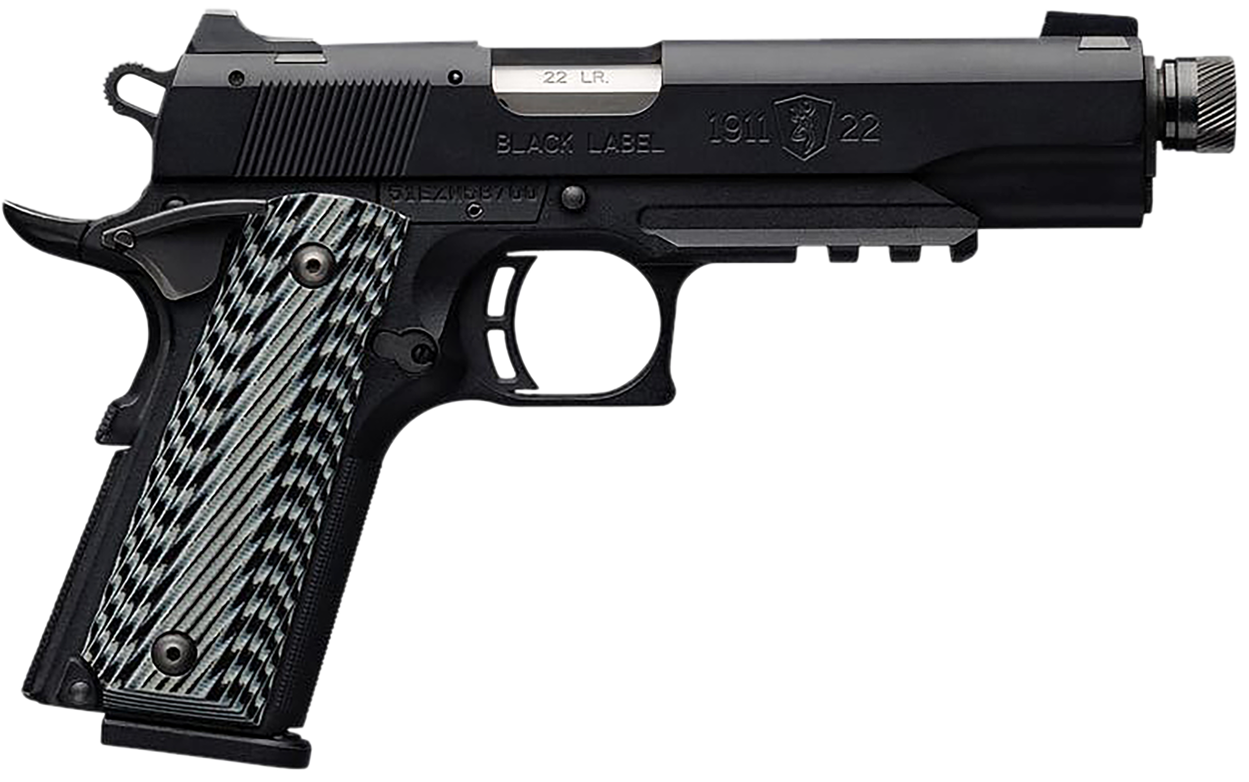 023614044178 Browning 1911-22, Brn 051820490 1911 Blklbl Sr     22 4.88 10r   Blk