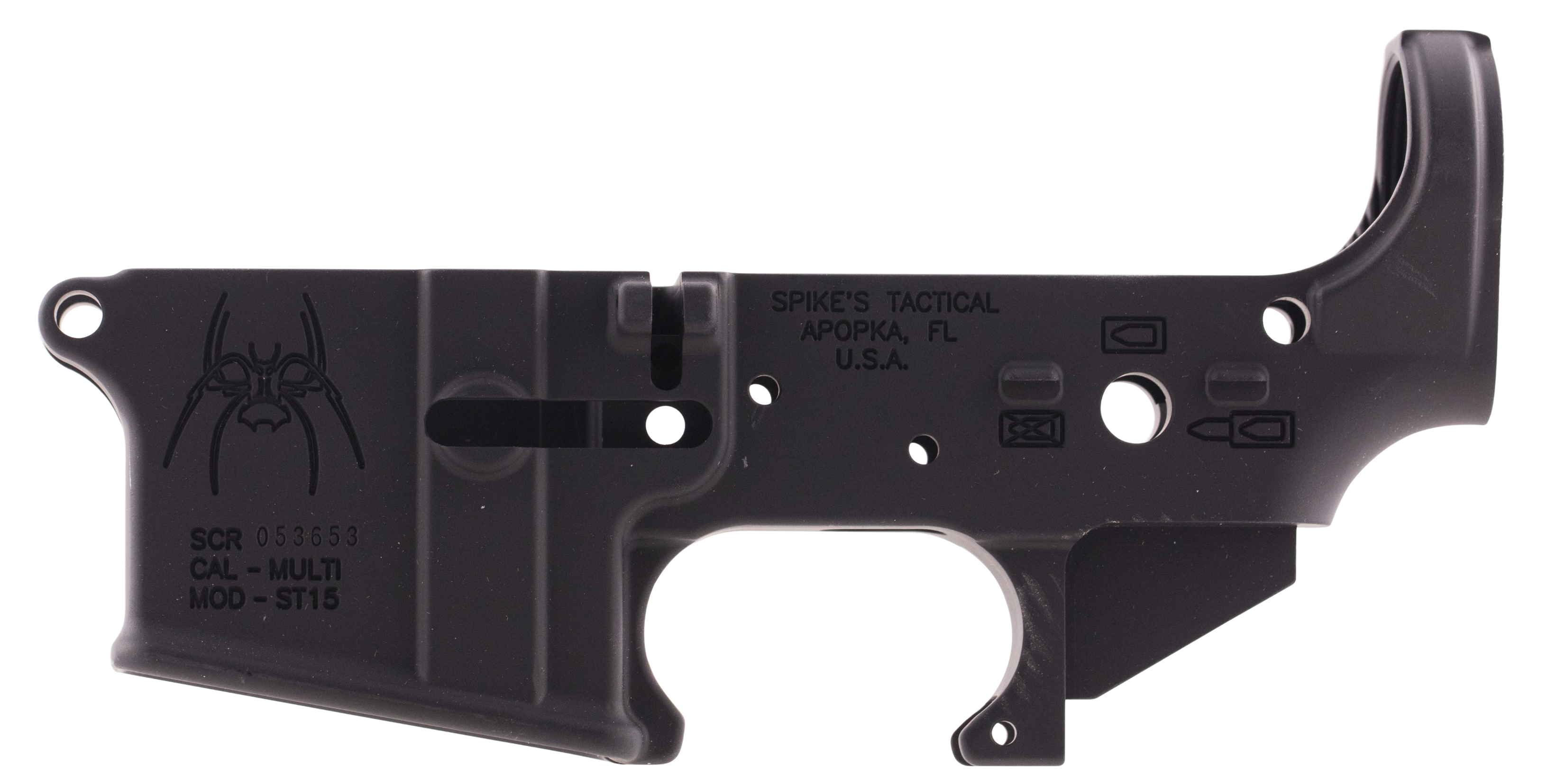 855319005044 Spikes Spider, Spike Stls019     Lower Rec Strp Spider