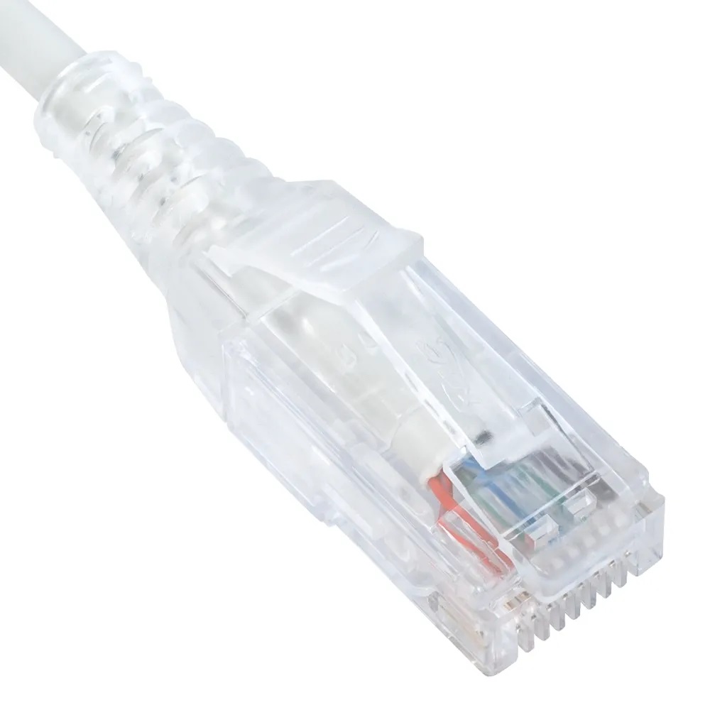ICC Patch cord cat 6 slim clear sr 10pk 1ft TDICC-ICPCSY01WH Installation - Picture 1 of 1