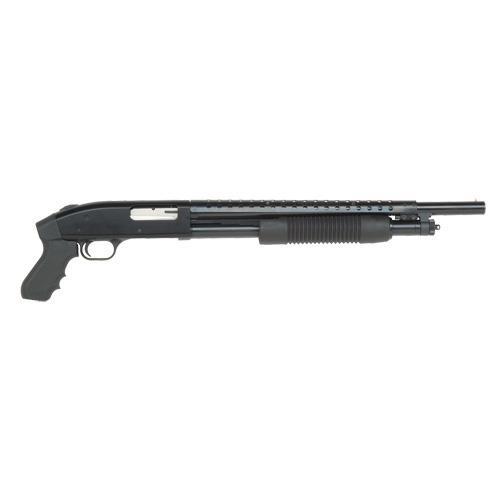 500 Cruiser - 12GA, 18.5" Barl w/Heat shield, Cyl Bore, Blued, Synthetic Pistol Grip, Bead Sight - 6 SHOT
