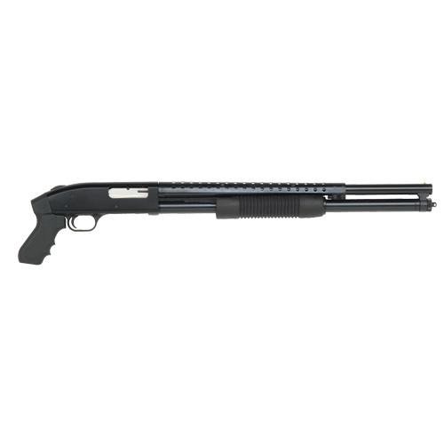 500 Cruiser - 12GA, 20" Barl w/Heat shield, Cyl Bore, Blued, Pistol Grip, Bead Sight - 8 SHOT