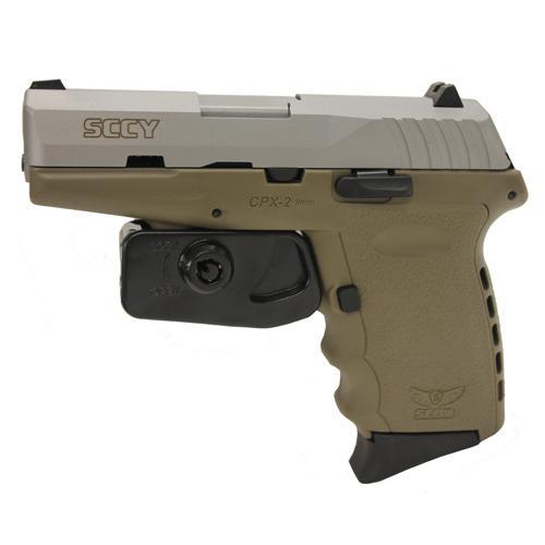 9mm Double Action, No Safety, FDE Frame  Stainless Steel, Satin Natural Finish, (2) 10 rnd Mags
