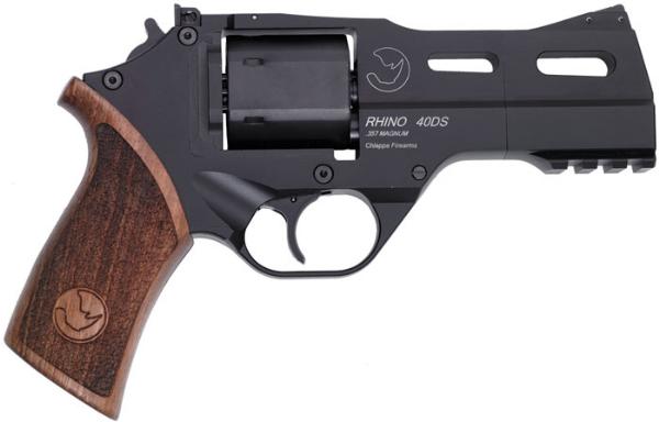 752334140012 Cpa Rhino 357 40ds 4" 6rd Bk/wd