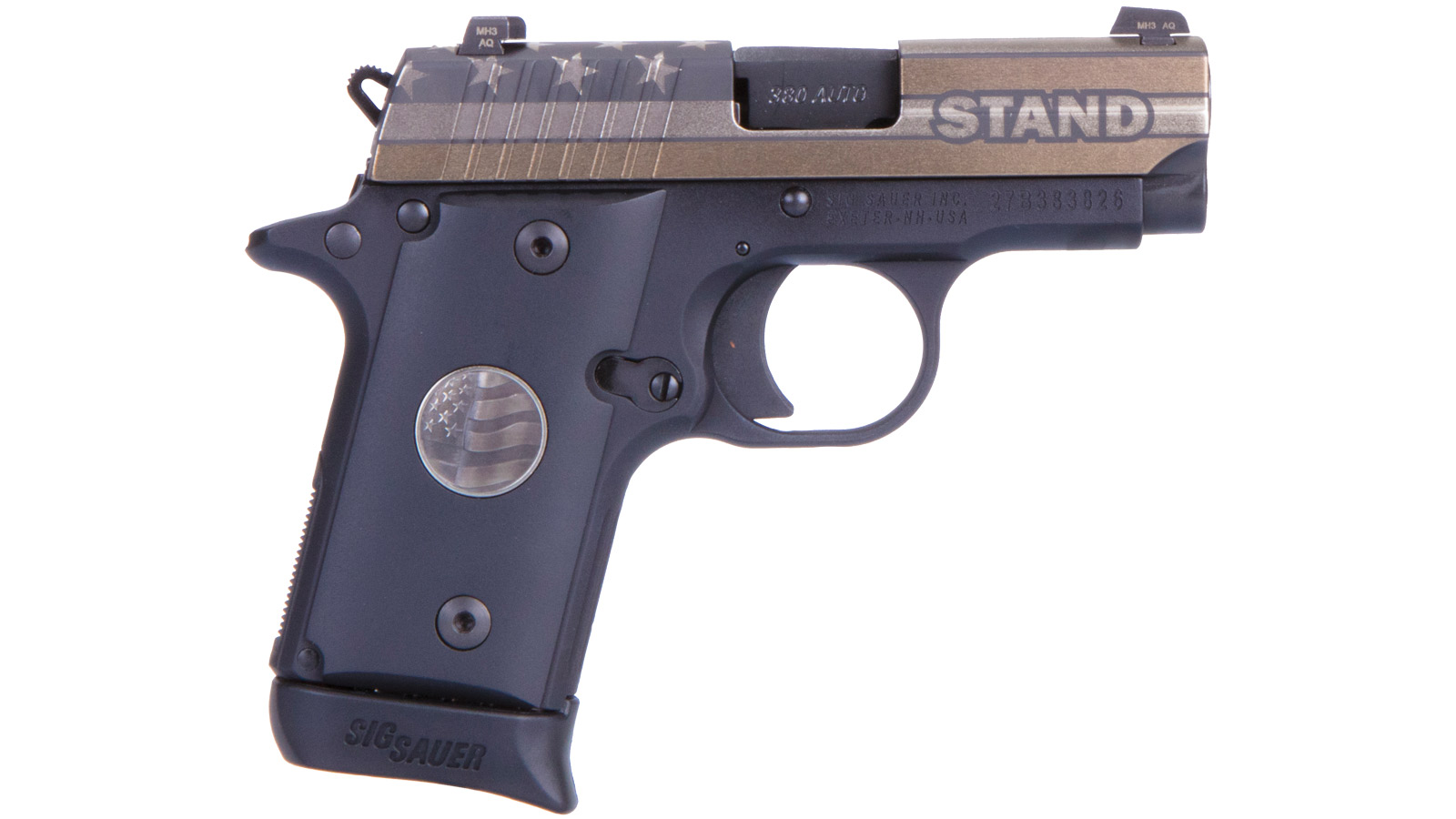 Sig 238 Stand 380acp 2.7" 7rd