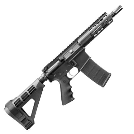BM Square Drop Pistol 7"