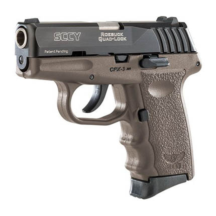 857679003609 SCCY CPX-3 .380acp Black DE
