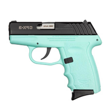 857679003524 SCCY CPX-3 .380acp Black S-Blu