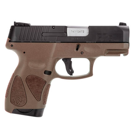 725327616344 Taurus G2S 9mm Blk/Brwn 3.25"