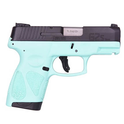 725327617686 Taurus G2S 9mm Blk/Cyan 3.25"